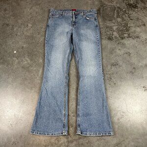 Retro Mossimo Women's Blue Flared Stretch Jeans